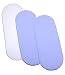 BabyPrem Moses Basket Set 74 x 28 x 3.5cm Mattress & 2 cotton fitted sheets BLUE