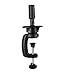 Rubber Mannequin Manikin Training Practice Canvas Head Stand for Wig Display Styling Black