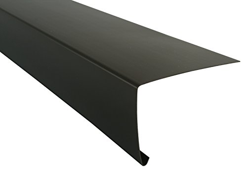 Preisvergleich Produktbild MARLEY Flachdach-Traufstreifen 2m x 116mm x 72mm, braun