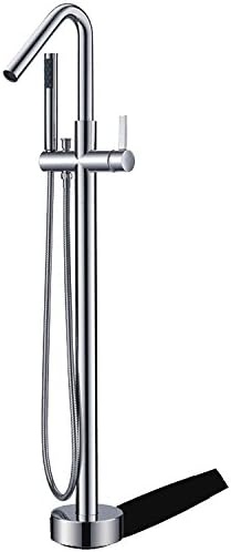 Utobe | Stand mixer Bath faucet Freestanding bathtub faucet with faucet and handhold Nozzle, bronze , A