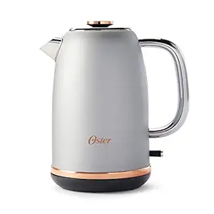 Oster 2097736 Electric Kettle Metropolitan Collection with Rose Gold Accents