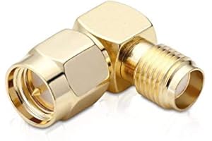 adaptare 61310 Winkel-Adapter 90° SMA-Stecker auf SMA-Buchse