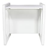 3 in 1 Children’s Furniture, One Small Multifunctional Chair or Table Beech Wood, White Stained - 6