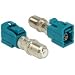 Produktbild DELOCK Adapter F Buchse > FAKRA Z Buchse