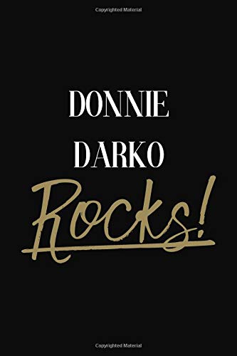 Preisvergleich Produktbild DONNIE DARKO Rocks!: DONNIE DARKO Diary Journal Notebook
