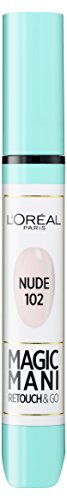 L 'Oréal Paris Make Up Designer Magic Mani Nagellack Lackstift Filz 102 Nude 4 ml