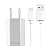Produktbild PRIME DAY SPECIAL [2er-Pack] PhoneStar Micro USB Ladekabel Datenkabel 2 Meter inkl. 1A Netzteil für Android Smartphones Samsung, HTC, Sony, Nexus, Kindle, LG, etc. - schwarz
