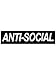 Produktbild Aufnäher Anti-Social