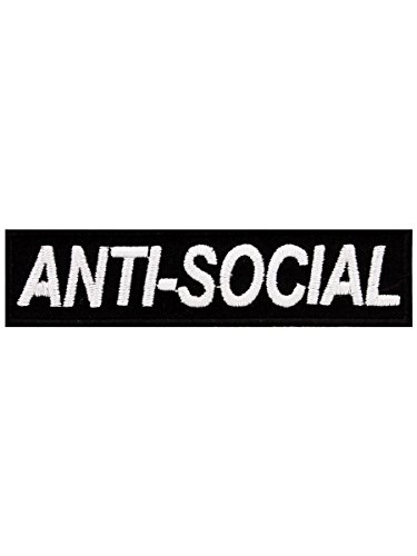 Preisvergleich Produktbild Aufnäher Anti-Social