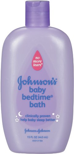 Johnson's Bedtime Bath, No More Tears, 15-Ounce Bottles (Pack of 6)