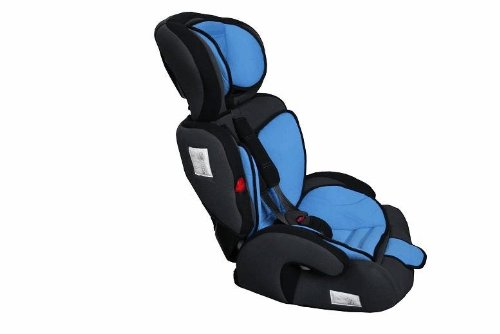 Kindersitz Auto Kinder Sitz ECE 44-04 neu Autositz BLAU GEPOLSTERT - 3