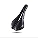 Produktbild NEWWORD Newwordcomfortable Männer Und Frauen Fahrradsattel Pu Elastisches Leder Breiten Rad - Kissen, Taillights,Doppelten Frühling Design, Weich, Atmungsaktiv, Geeignet Für Die Meisten Fahrräde