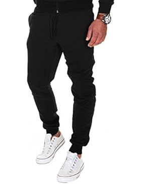 Merish Jogginghose Herren Jogger Trainingshose Jogginhose Sporthose Sommerhose Slim-Fit 211