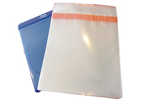 Blu-ray Schutzhülle 11mm Box Verschluß Protected (100 Stück)
