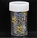 XICHEN®Starry Sky Stars Nail Art Stickers Tips Wraps Foil Transfer Adhesive Glitters Acrylic DIY Decoration (12PCS )(4cm*100cm)Children Cartoon colors