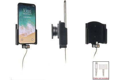 Preisvergleich Produktbild Brodit iPhone X Halter für Kabel-Befestigung 515997