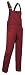 Produktbild KERMEN - Arbeits-Latzhose Hamburg Kombi-hose Berufskleidung - mehrere Farben - made in EU, Bordo, 50