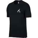 camiseta jordan roja Fabric: 100% cotton Nike M Jsw tee Jmpmn Air Embrd T-Shirt, Hombre, Black/(White), M