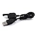 Produktbild Heaviesk USB-Datenladegerät WiFi-Fernbedienung Ladekabel Kamera-Fernbedienung Lade-Zubehör für GOPRO Hero 3 3 + 4 Kamera-Fernbedienung