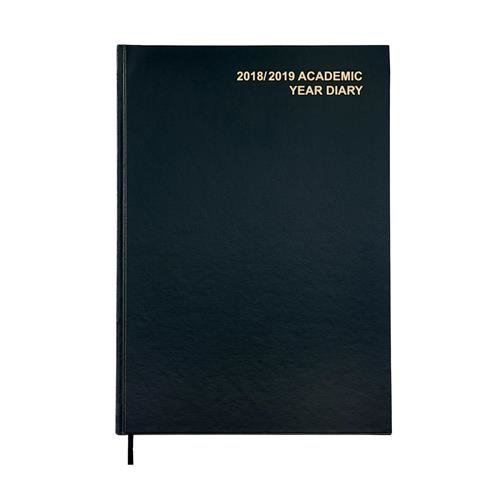 Download 5 Star Office 940996 2018/19 Semainier A4 Agenda scolaire – Noir