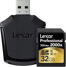 Preisvergleich Produktbild Lexar SDHC Card 32GB 2000x Professional RDR UHS-II