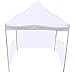 Price comparison product image Cablematic – Folding Tent 250x250 cm with White Background and Side