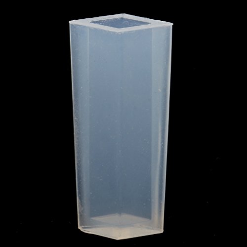 MagiDeal 1 Stück Silikon Anhänger Form Schmuck Silikonform Schmuckgießform Gießform für Schmuck Herstellung Handwerk – Klar4, 5x2cm - 8