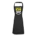 Produktbild Neue Schürze "DAD'S LEGENDARY BBQ - NATURAL BORN GRILLERS -" Neu Premium Schwerer Stoff - 195 gsm ( Verschiedene Farben ) von 123t - Schwarz, 35%_Cotton/65%_Polyester/Cotton/Polyester, Einheitsgröße
