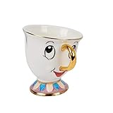 Original de Disney. Chip - Taza de La Bella y La Bestia. Disney. 100% Cerámica. Bella y La Bestia