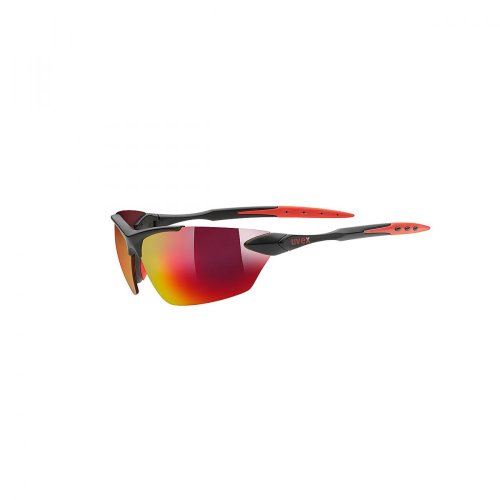 Uvex Sportsonnenbrille Sportstyle 203, Black Mat, One Size, 5305242213