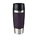 Produktbild Emsa Isolierbecher Mobil genießen 360 ml Quick Press Verschluss Travel Mug -Blau (Manschette Brombee wwww