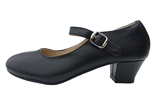 La Senorita Chaussures Flamenco Espagnol - Noir