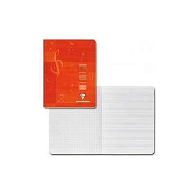 Clairefontaine - 3117C - Piqûre musique & chant - 21 x 29,7 - 48 pages - séyès (Grands Carreaux)