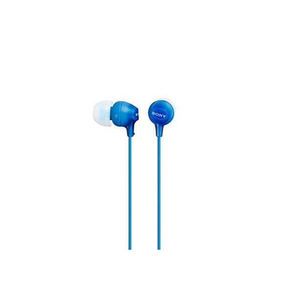 Sony EX 15LP - Auriculares Intraurales, Color Azul, Talla Única
