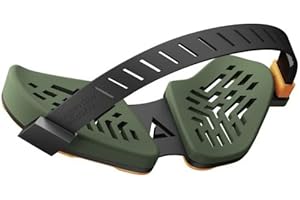 Deltahub Carpio G2.0 Poggiapolsi ergonomico avanzato per mouse da gioco per destrorsi, supporto superiore per i giocatori più esigenti, anti-fatica, scorrimento fluido (L, destro, verde)