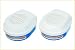 Produktbild SIEBEN Paar Dräger A2P3 Kombinationsfilter für Halbmaske X-plore 3300, 3500 oder Vollmaske 5500 - Fabrik-Packung (VE mit 7 Paar)