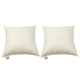 Mack 2 X Kopfkissen 80 x 80 cm Medium mit 1300g Federfüllung Federkissen 80x80cm Mack 2 X Kopfkissen 80 x 80 cm Medium mit 1300g Federfüllung Federkissen 80x80cm