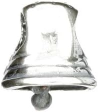 Tedora: Silver Bell Bead Charm
