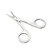 FACILLA® Stainless Steel Eyebrow Moustache Facial Nose Ear Hair Curved Edge Scissors
