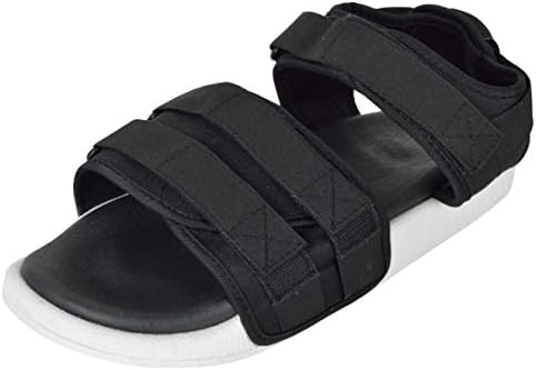 VENTO Men's Black and White Floaters