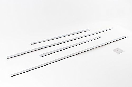 D039 Chrome Side Door Molding Trim Skirt Line 4-pc For 2011-2015 Optima K5