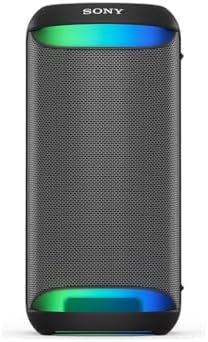 Sony SRS-XV500 Altoparlante Wireless Bluetooth per feste con suono potente e MEGA BASS - Durata batteria 25 ore, portatile, per interni ed esterni, classificazione IPX4, illuminazione, karaoke - Nero