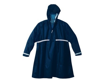 Preisvergleich Produktbild Regenponcho Hock Super Praktiko Zipp marine / blau Gr.L 2010030300