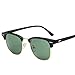 Produktbild Vovotrade Sonnenbrille Männer Frauen Unisex Square Vintage Gespiegelte Sonnenbrille Brillen Outdoor Sports Glasse Dünne Gläser Mode Aviator Sonnenbrille Für Reisen Fahren (B)