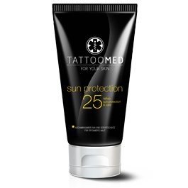 TattooMed Tattoo-Pflege für tätowierte Haut, Sun Protection, LSF25, 1er Pack (1 x 100 ml)