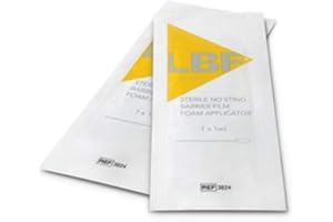 CliniMed LBF Sterile No Sting Barrier Film Foam Applicators, 2 ml, 5-Piece