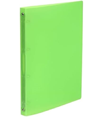 Classeurs à Anneaux Esselte Colour'Breeze - Dos 20mm - Capacité 140 Feuilles - Couverture Souple Texturée - Lot De 12 Couleurs Assorties