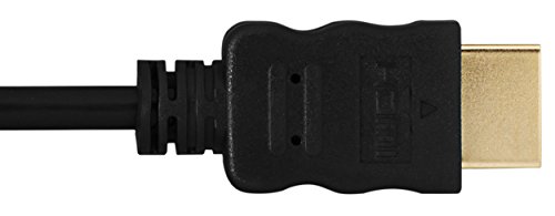 mumbi Micro HDMI Kabel 1080p – vergoldete Kontakte – HDMI Mikro Type D High Speed Kabel HDMI 1.4 / Verbindungskabel 2 Meter - 3