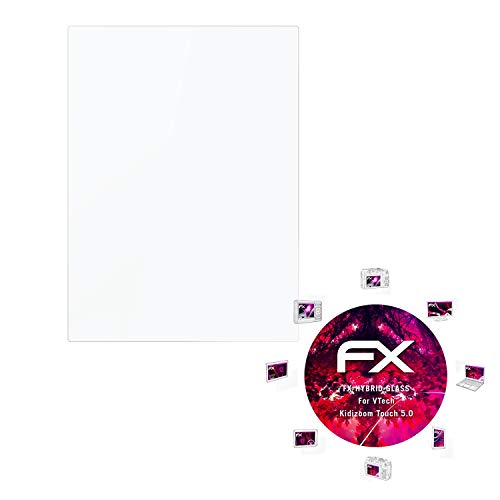 atFoliX Kunststoffglas Folie für VTech Kidizoom Touch 5.0 Glasfolie - FX-Hybrid-Glass elastische 9H Kunststoff Panzerglasfolie - Besser als Echtglas Panzerfolie atFoliX Kunststoffglas Folie für VTech Kidizoom Touch 5.0 Glasfolie - FX-Hybrid-Glass elastische 9H Kunststoff Panzerglasfolie - Besser als Echtglas Panzerfolie