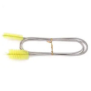 Generic 1.55M Tube Cleaning Brush Flexible Double Head Aquarium Filter Pipe Hose Clean Tool